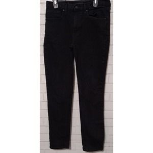 Free Assembly Men's Black Wash Denim Jeans Size 32 X 32 Straight Leg 5 Pocket